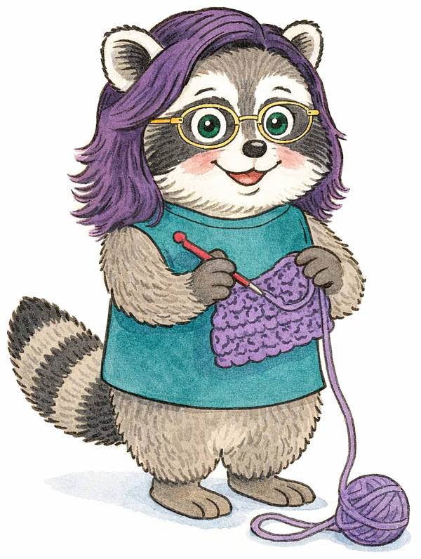 Raccoon Yarn Craft Specialist