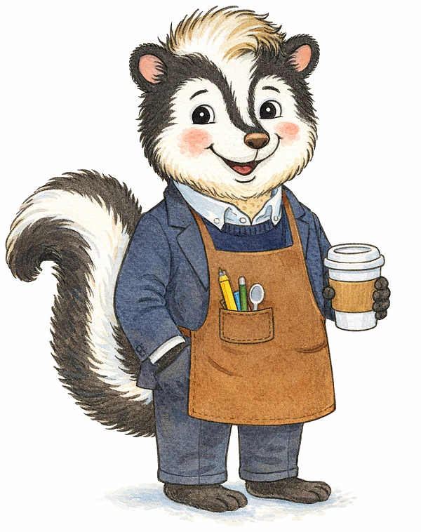 Skunk Coffee Shop Owner