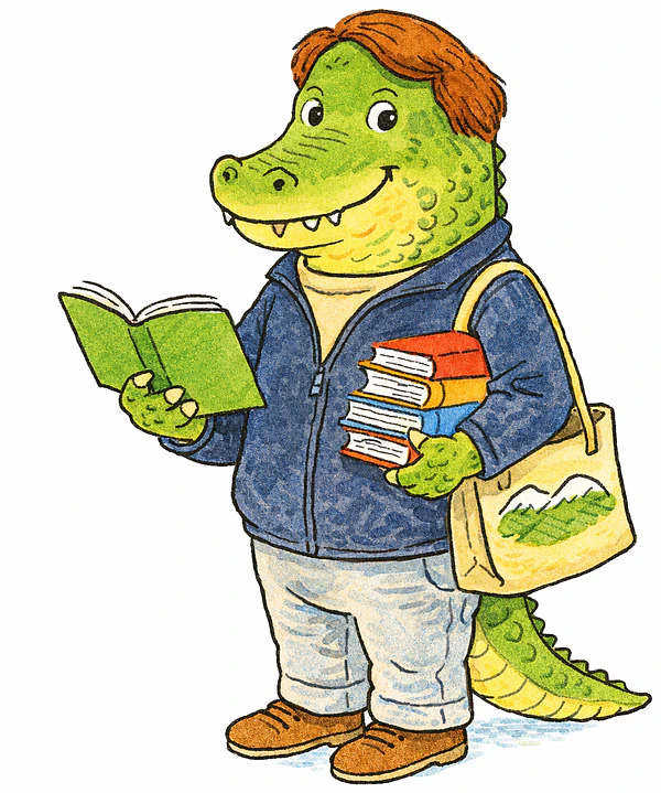 Crocodile Bookshop Manager
