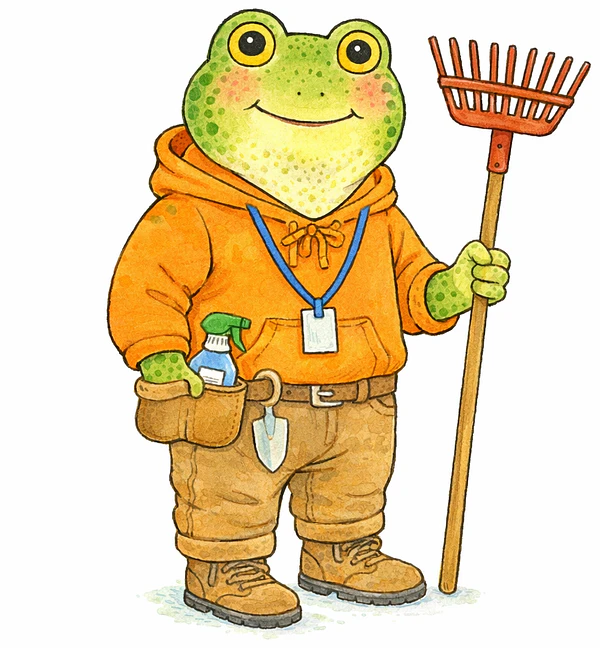 Frog Landscape Caretaker