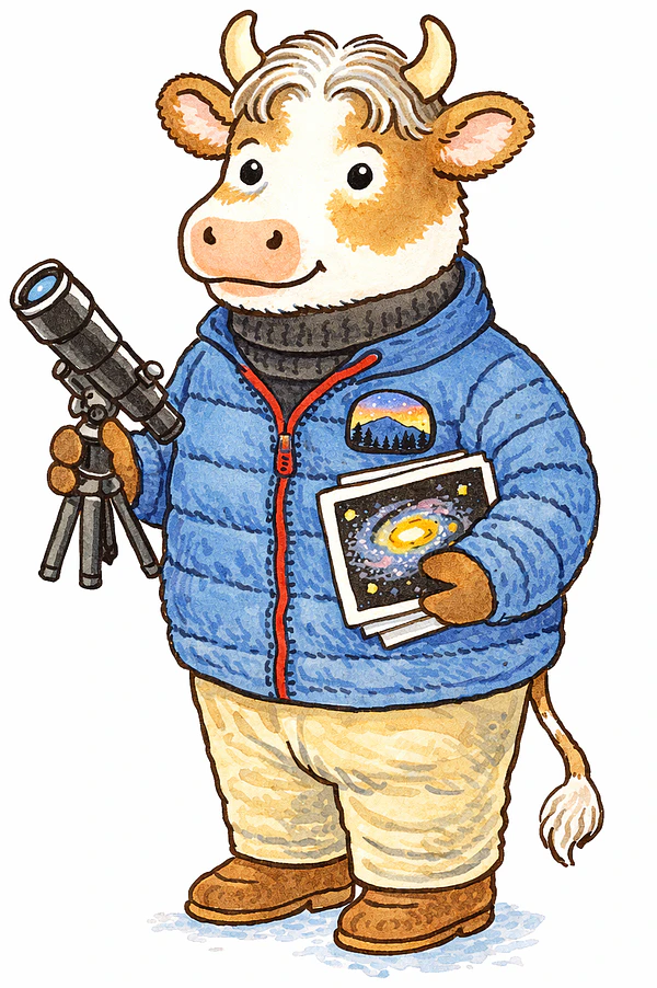 Cow Astrophysicist