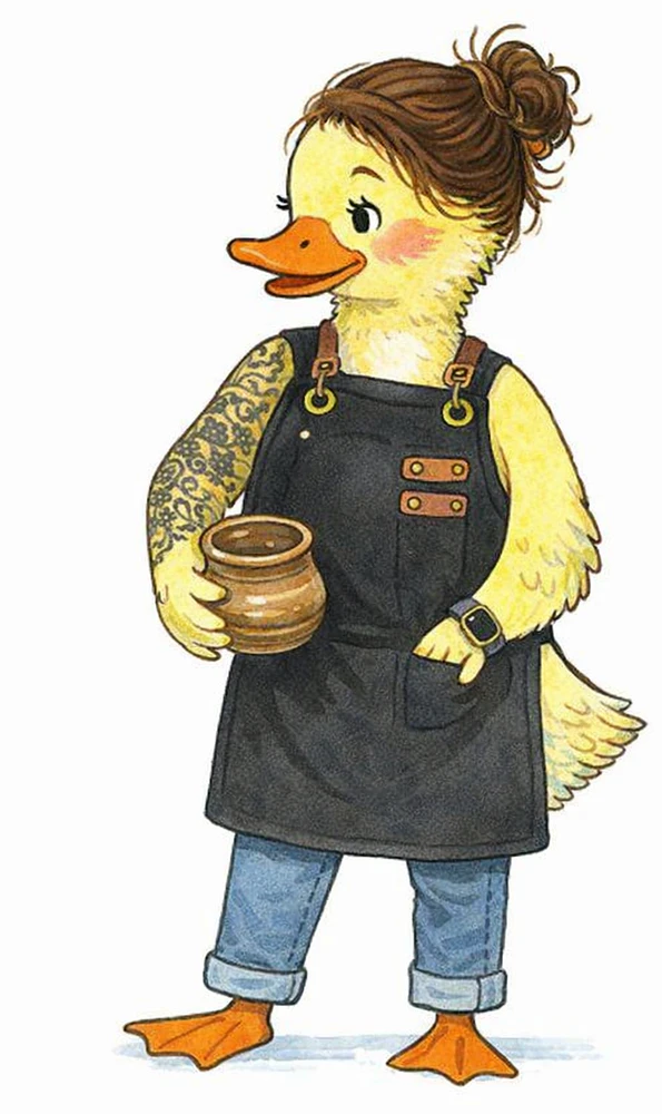 Duck Pottery Artist