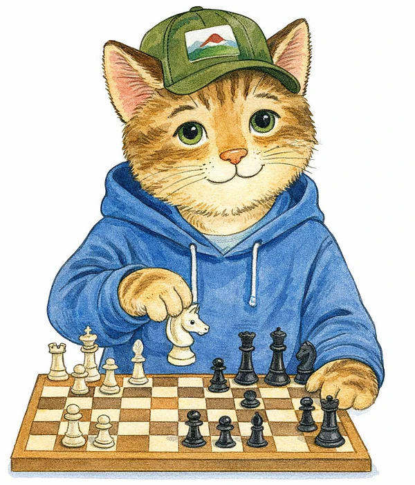 Cat Chess Player