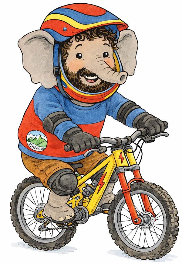 Elephant Downhill Rider